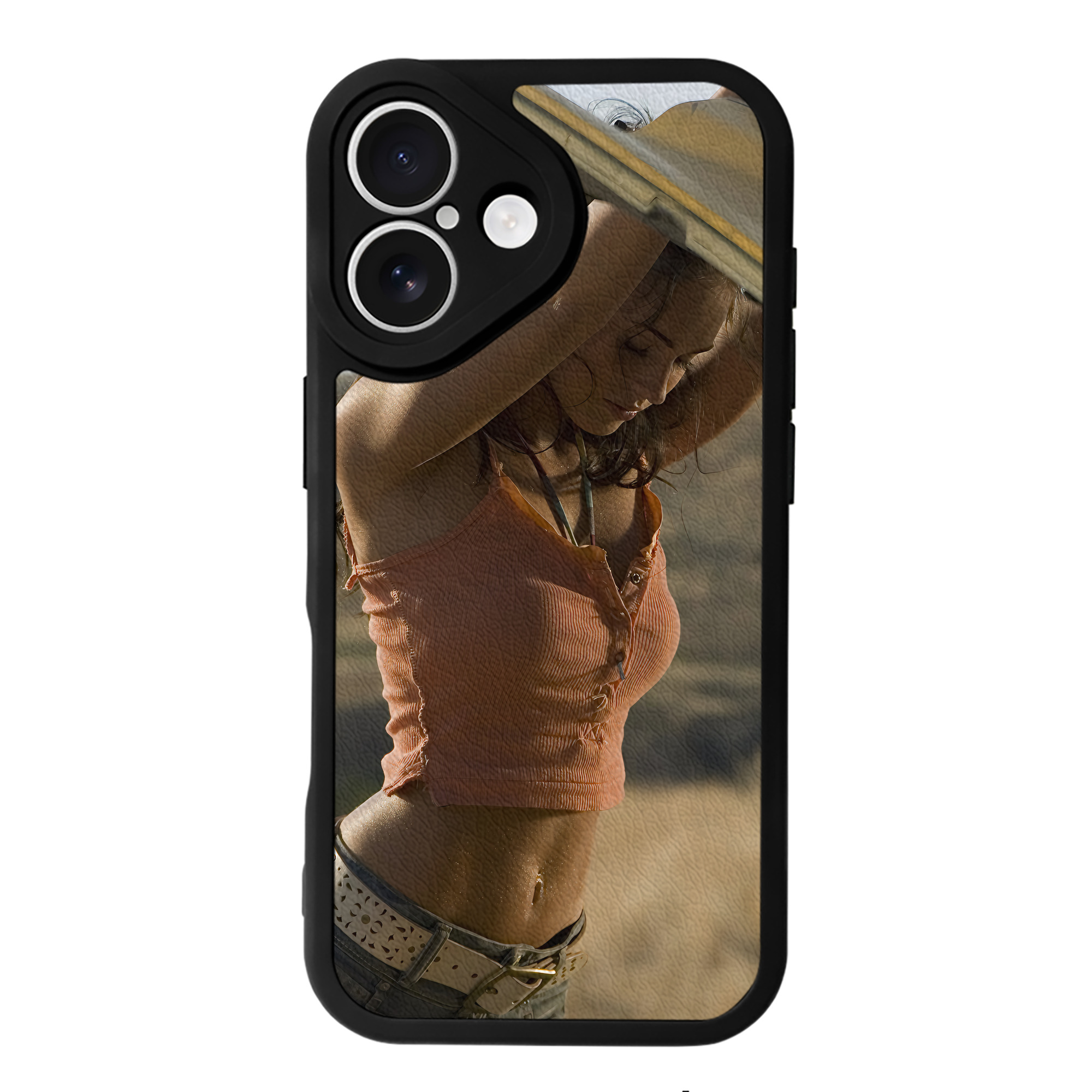 （画像用） Transformers トランスフォーマー 【iPhone 16シリーズ対応】シリコンスマホケース（レザー調） 材質：シリコン